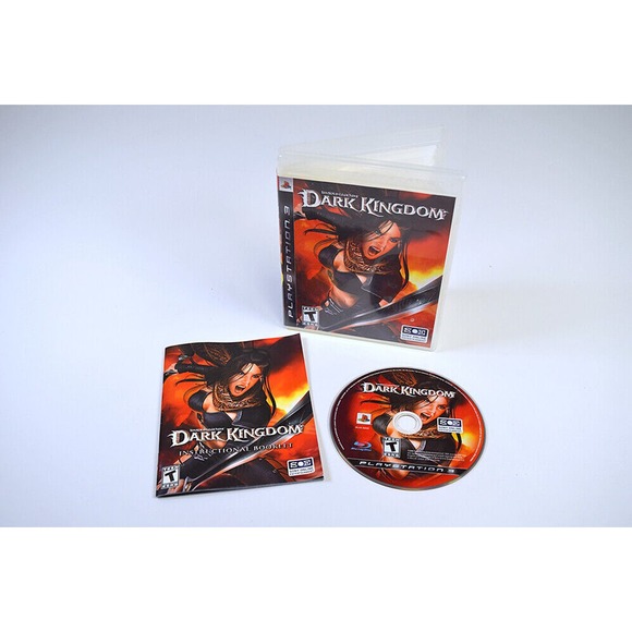 Untold Legends: Dark Kingdom (Sony PlayStation 3, 2006) PS3 CIB Complete Manual - Picture 1 of 4
